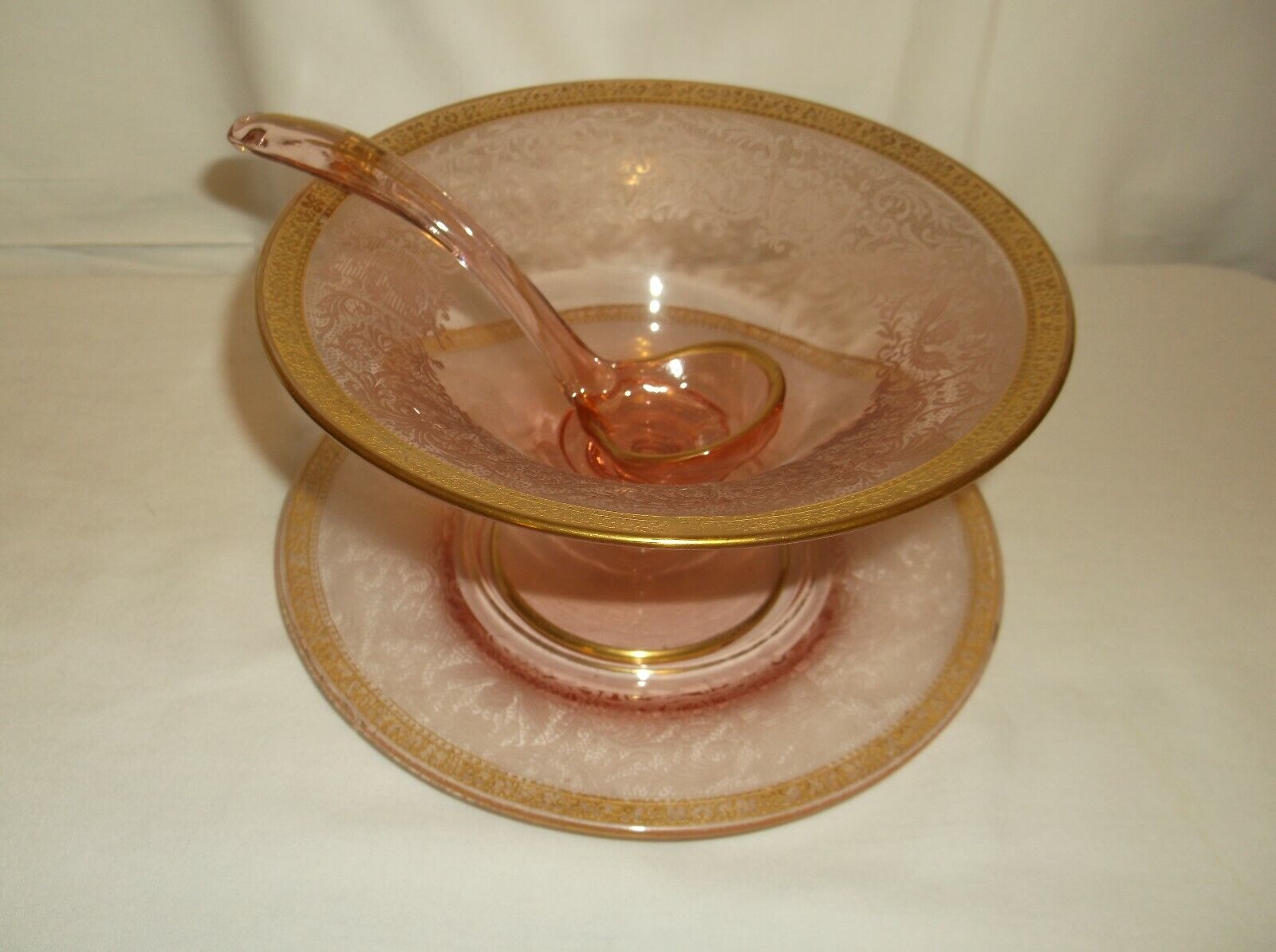 Vintage Decorative Plate and Bowl Set