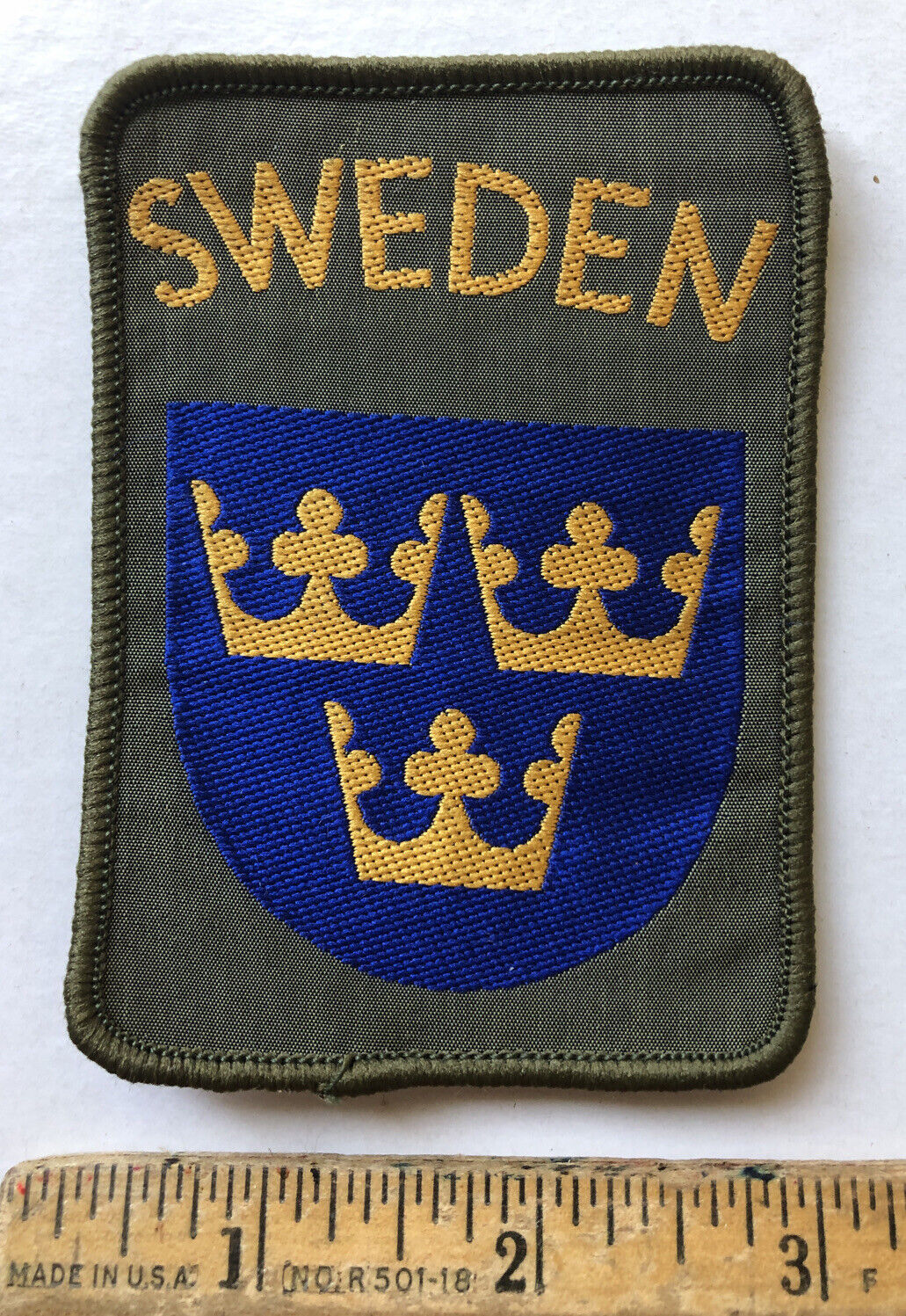 Sweden Infantry Sew On Patch