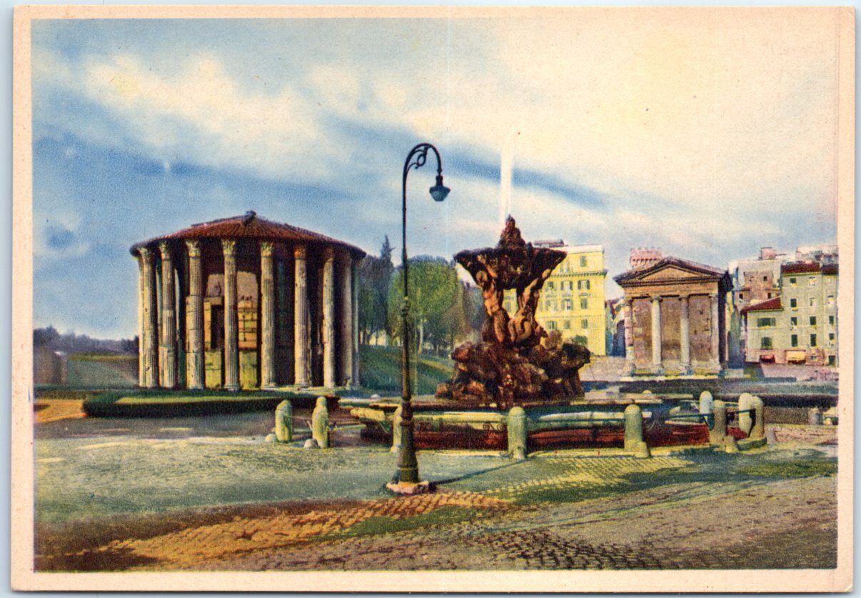 Postcard - Temple of Vesta - Rome, Italy