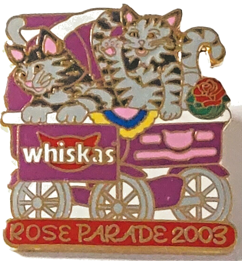 Rose Parade 2003 Whiskas Lapel Pin (072923)
