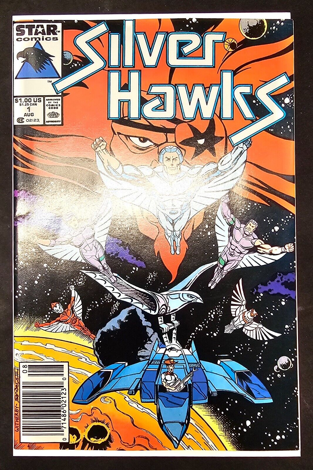 Silver Hawks #1 AND #6 Star Comics Newsstand Edition