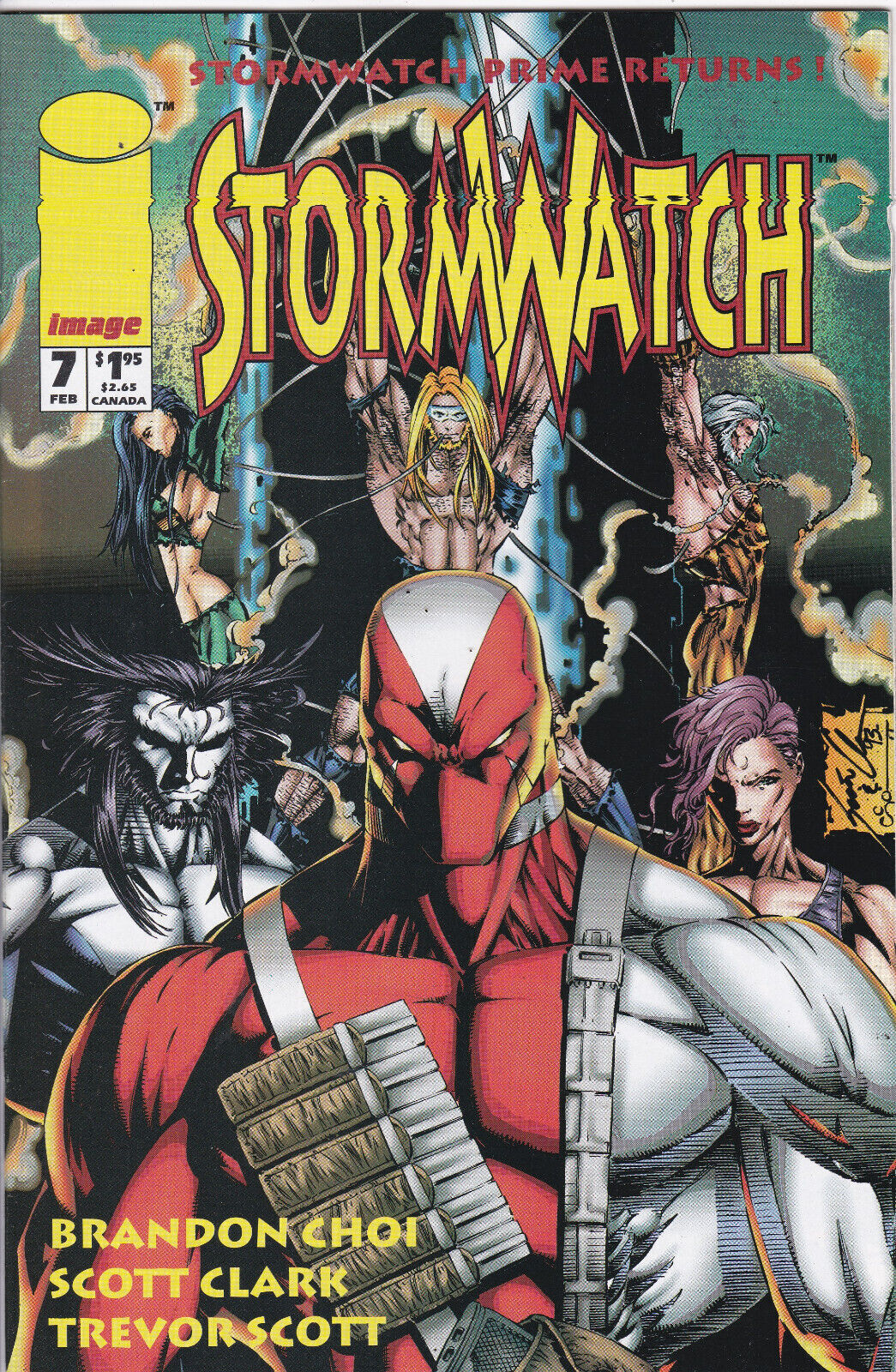 Stormwatch #7,  Vol. 1 (1993-1997) Image Comics