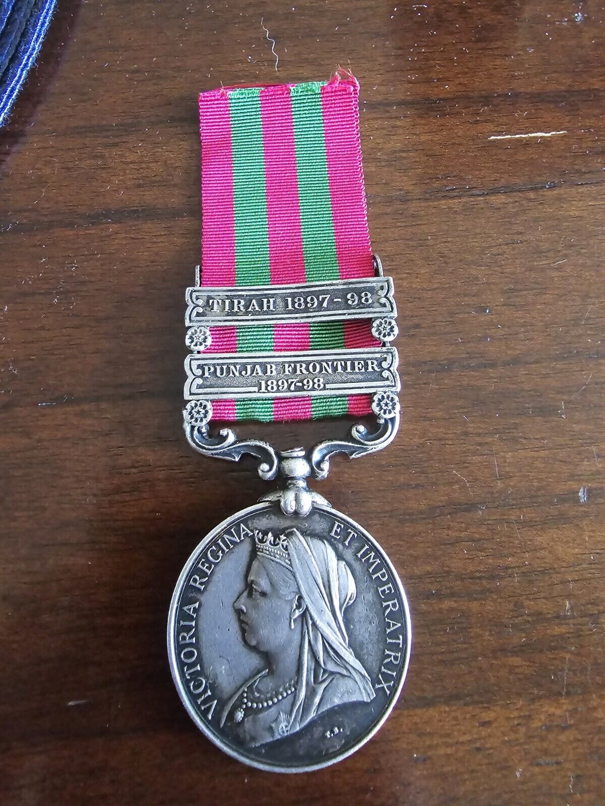 Original Medal: IGS 1895 Punjab Frontier 1897-98, Tirah, 2nd battalion Royal Fus