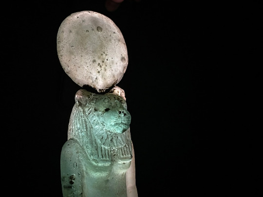 Glowing Sekhmet Statue, Goddess Sekhmet, Goddess of war and destruction