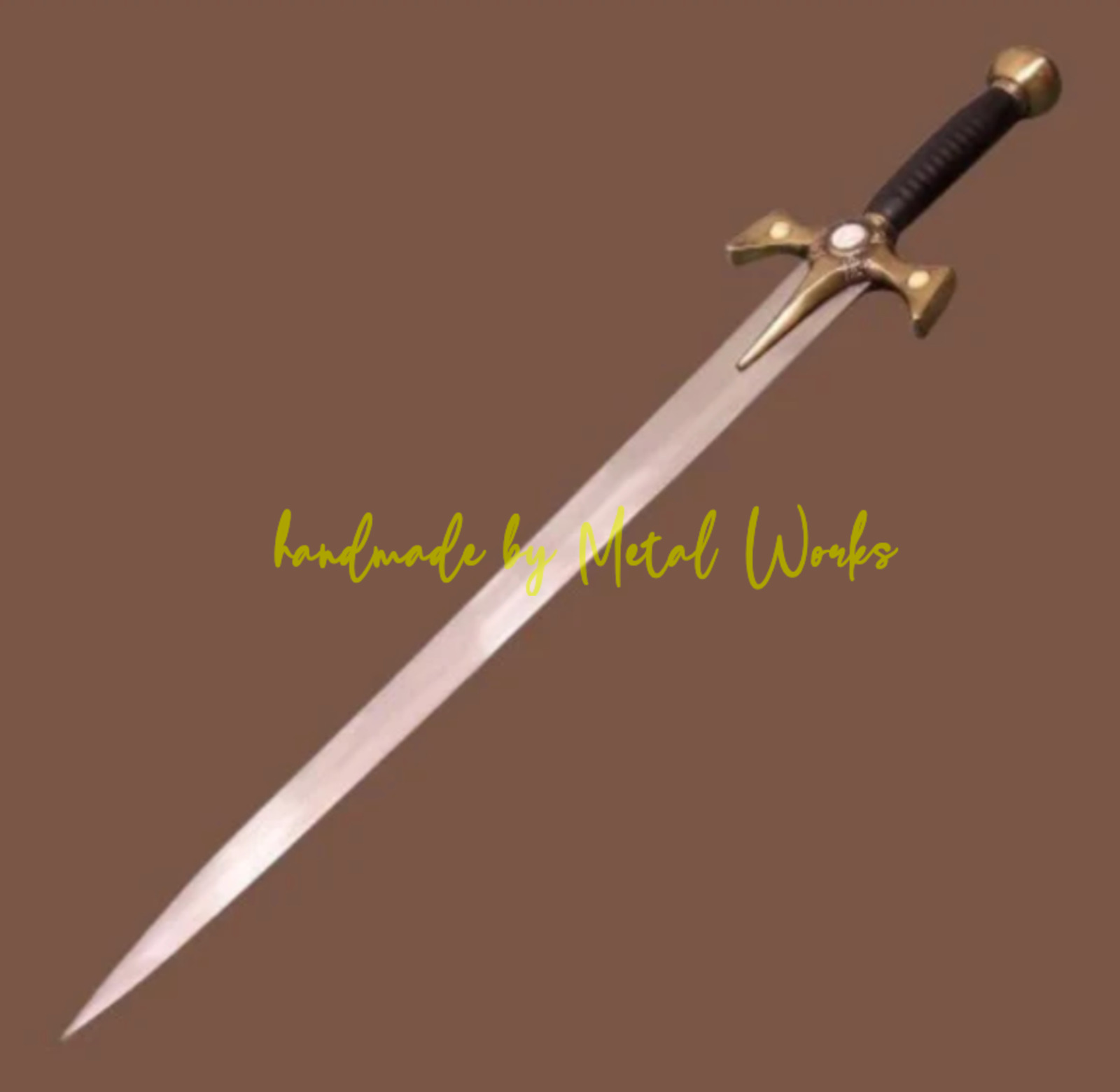 Handmade Stainless Steel Xena Warrior Princess Replica Sword with Sheath