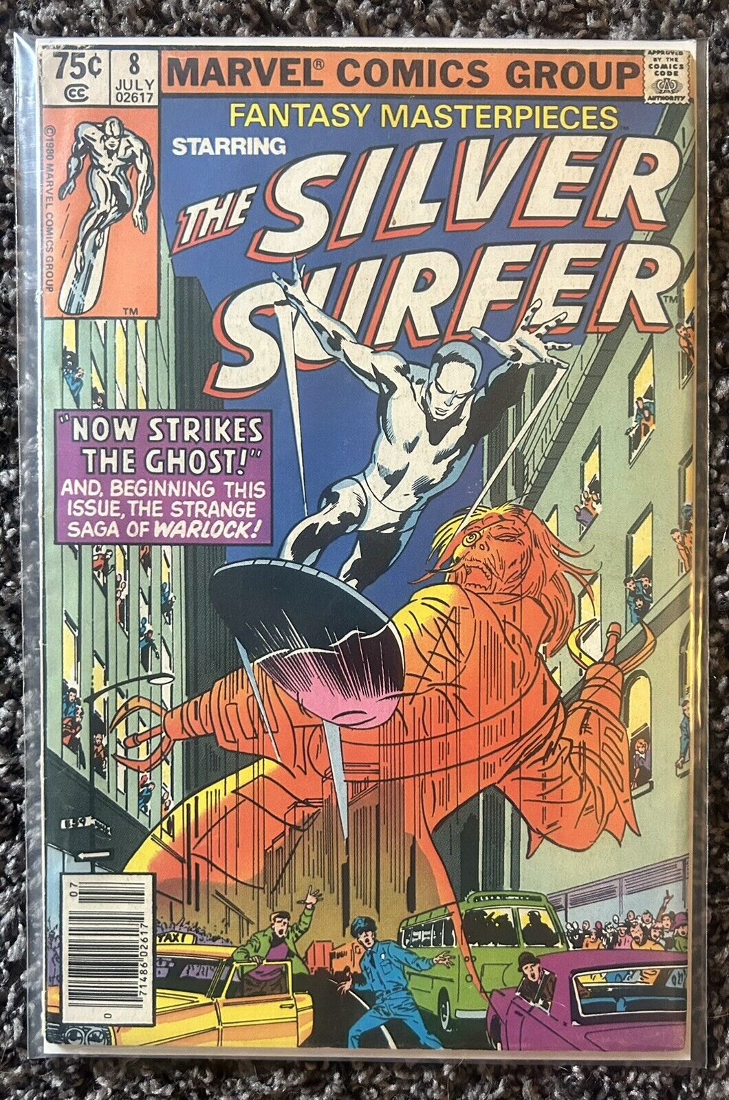 Fantasy Masterpieces Silver Surfer (1980) #8 - Third appearance of Mephisto