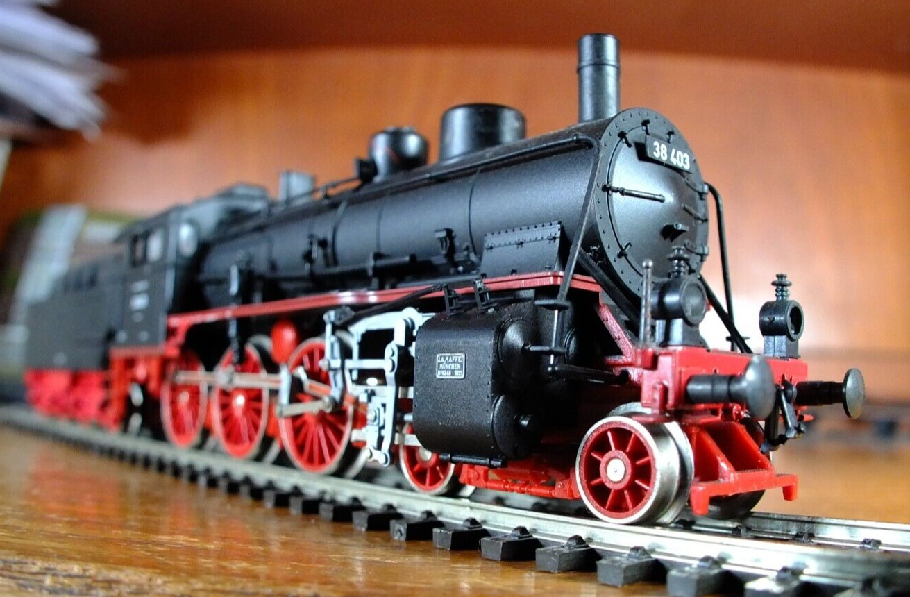 Trix 52 2409 00 HO Gauge Bavarian P 3/5 H  steam locomotive in DR black livery