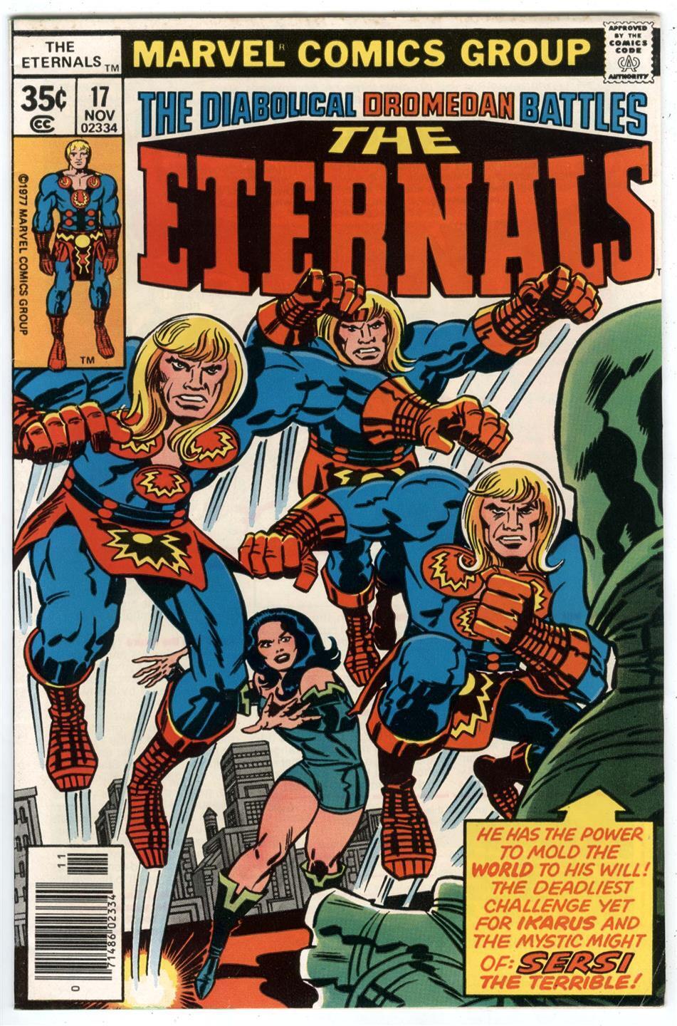 The Eternals #17 Nov 1977 1st Appearance of Sigmar - MCU Marvel MOVIE Sersi