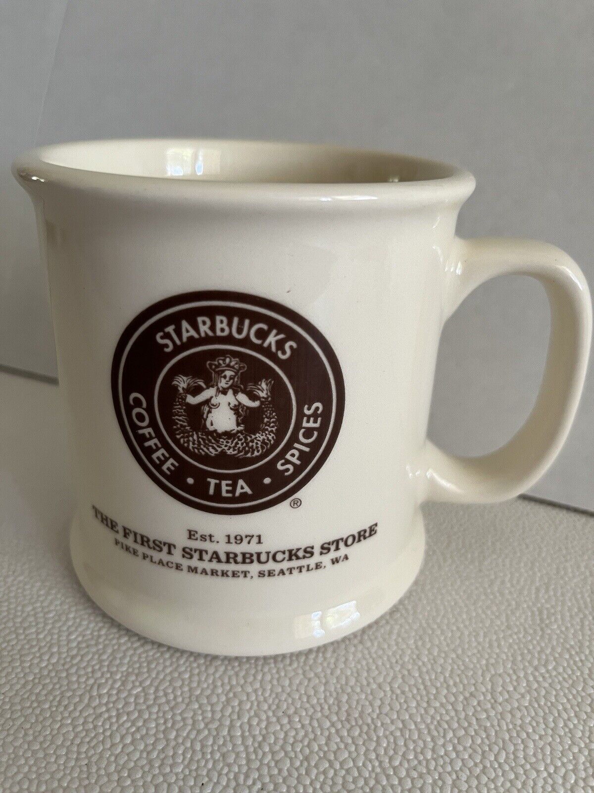 Starbucks Coffee Mug Ceramic First Store USA Made Pike Place Seattle