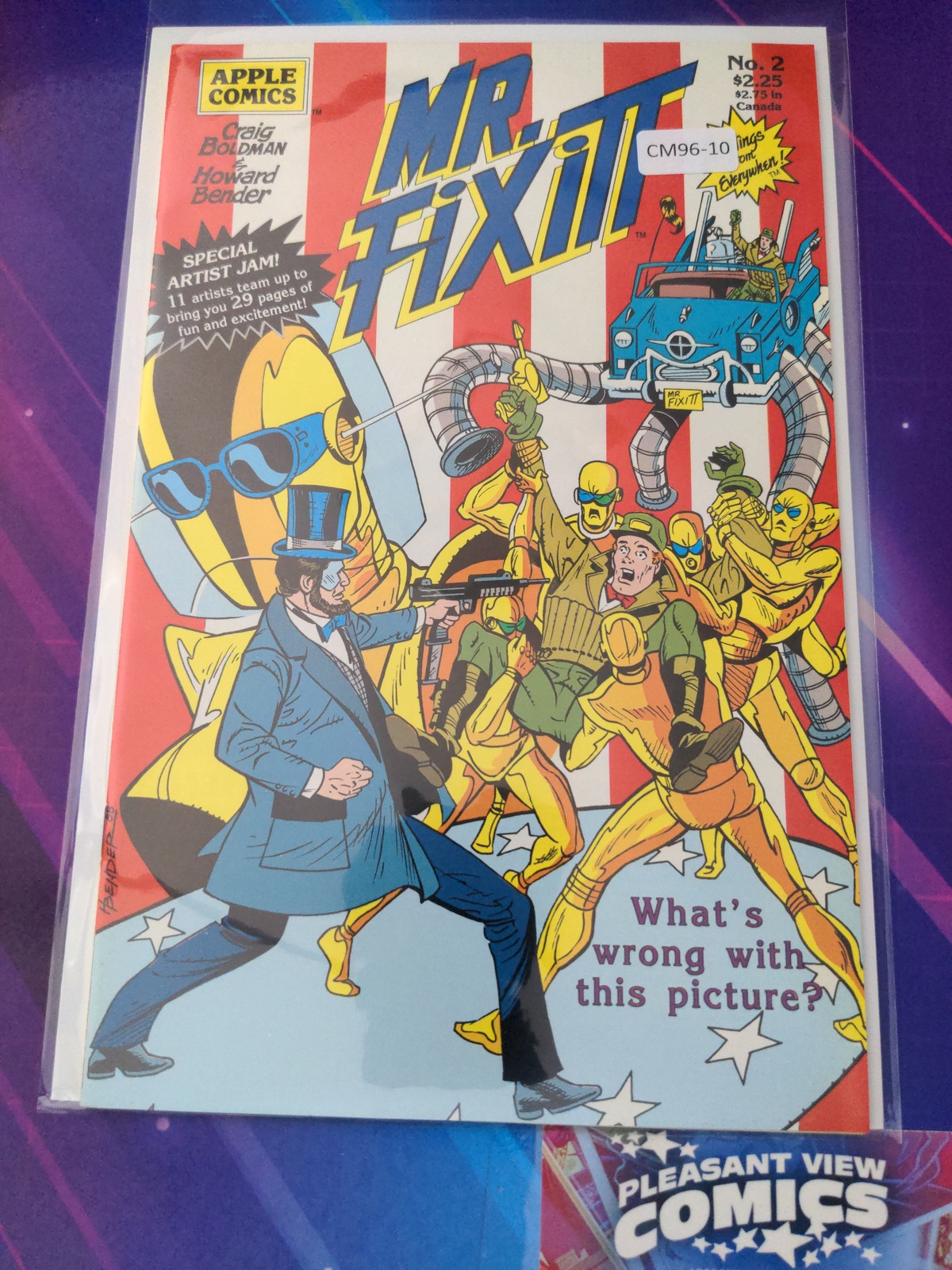 MR. FIXITT #2 MINI 8.0 APPLE COMIC BOOK CM96-10