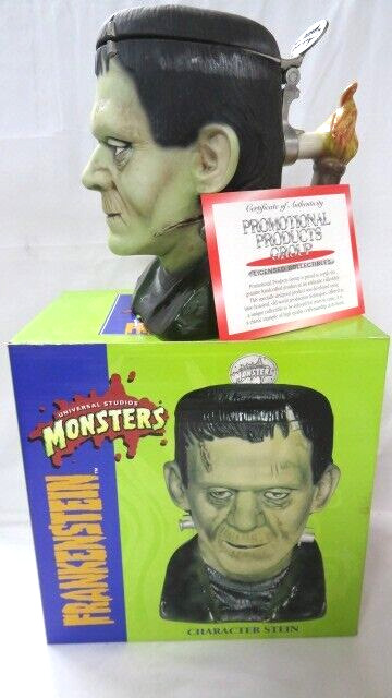 1999 Universal Studios Monsters Frankenstein Character Stein Boris Karloff