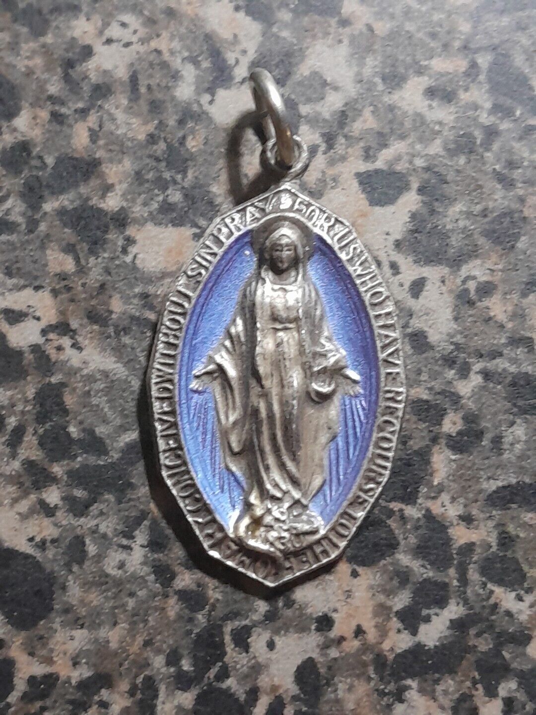 Vintage Blessed Virgin Mary Miraculous Medal