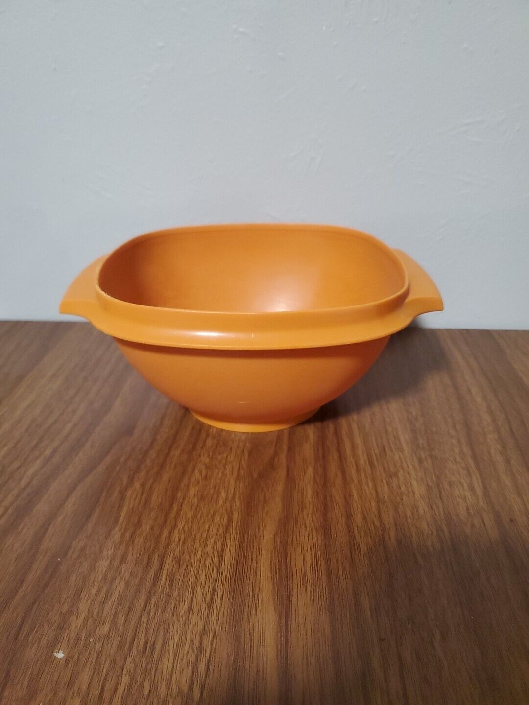 Vintage Orange Tupperware Servalier BOWL ONLY Harvest #838-15 Made in USA