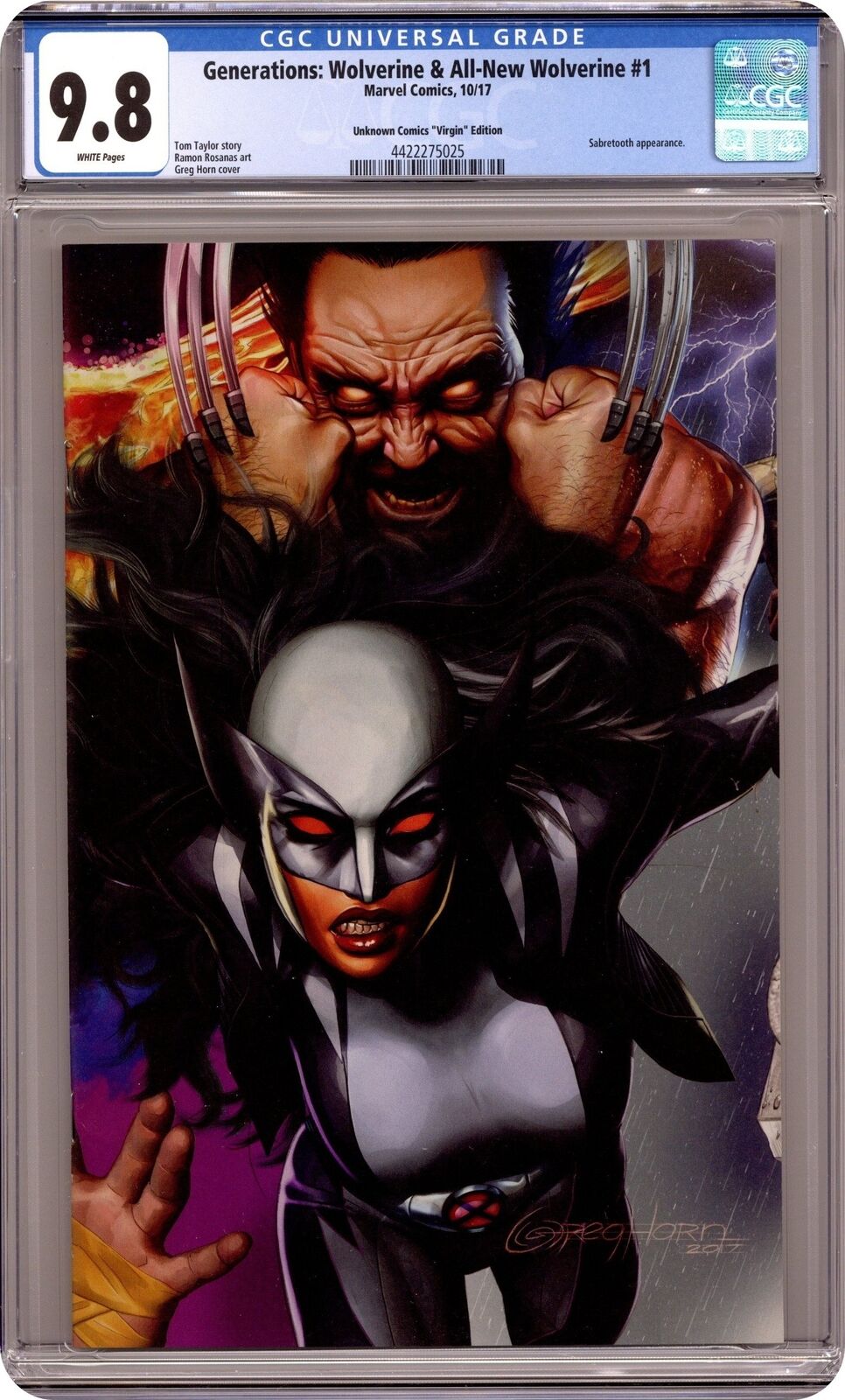 Generations Wolverine and All-New Wolverine 1UNKNOWN.B CGC 9.8 2017 4422275025