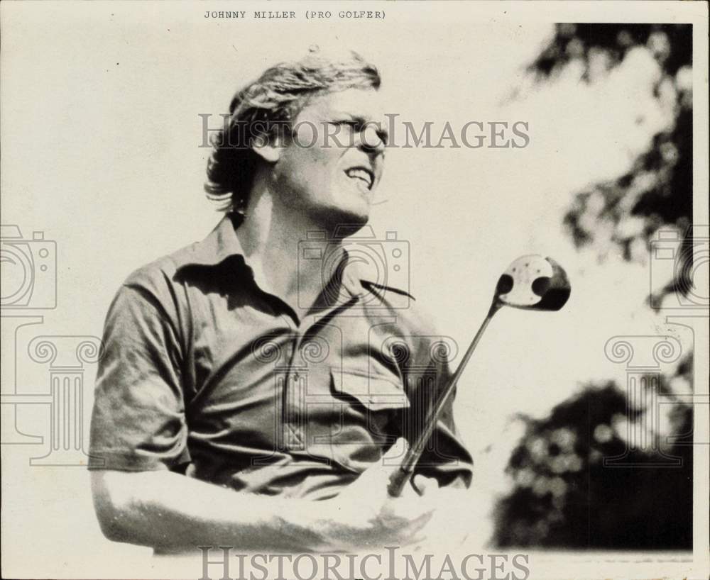 1975 Press Photo Johnny Miller, professional golfer - lra67062