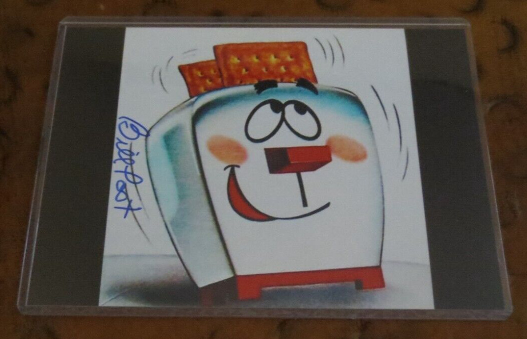 Bill Post Mr Pop Tart signed autographed PHOTO created Kellogg Pop Tarts in 1963
