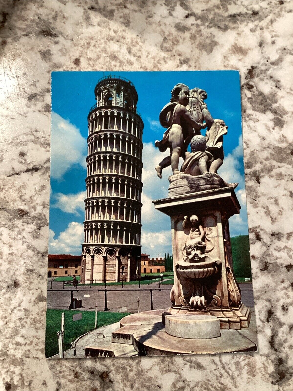 c1981 Leaning Tower of Pisa Italy 4x6\