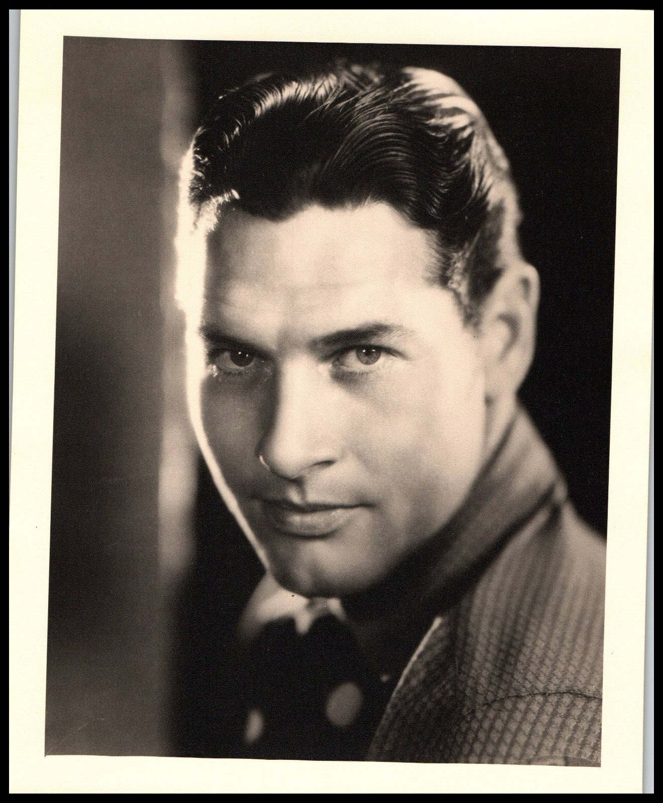 Hollywood RICHARD ARLEN DBW 1930s HANDSOME PORTRAIT VINTAGE ORIG Photo 668