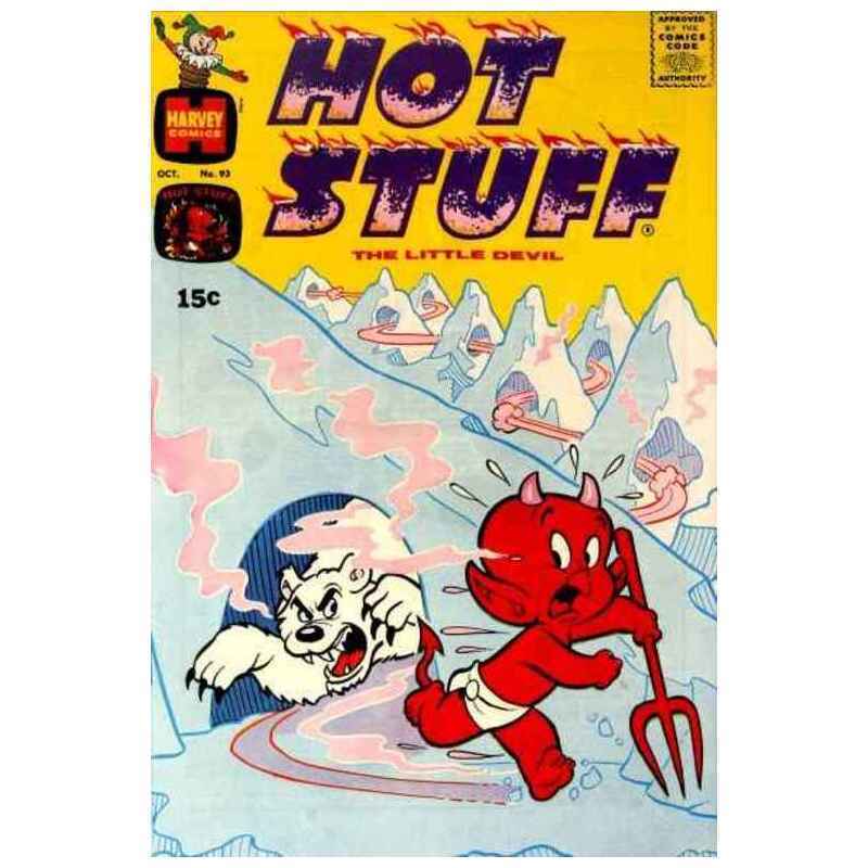 Hot Stuff: The Little Devil #93 Harvey comics Fine minus [x^