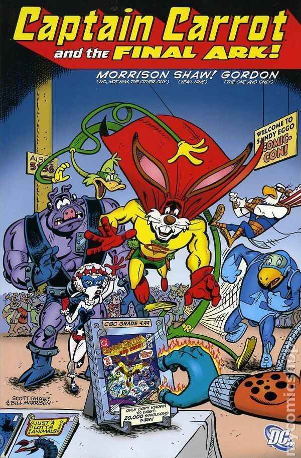 Captain Carrot and the Final Ark TPB #1-1ST VG 2008 Stock Image