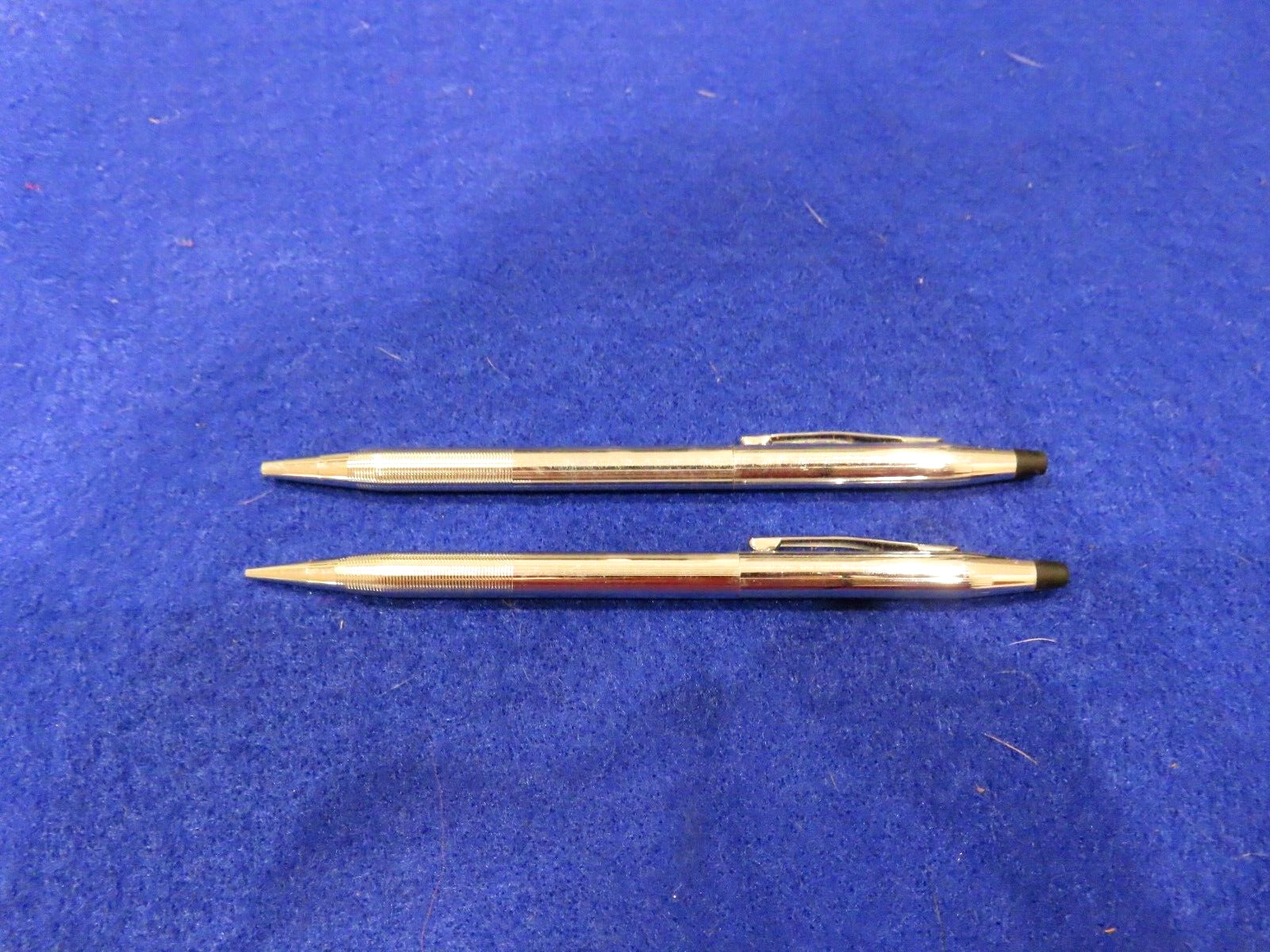 Pre-1999 Cross Classic Century Ballpoint Pen Pencil Set, Stainless Steel L5.24