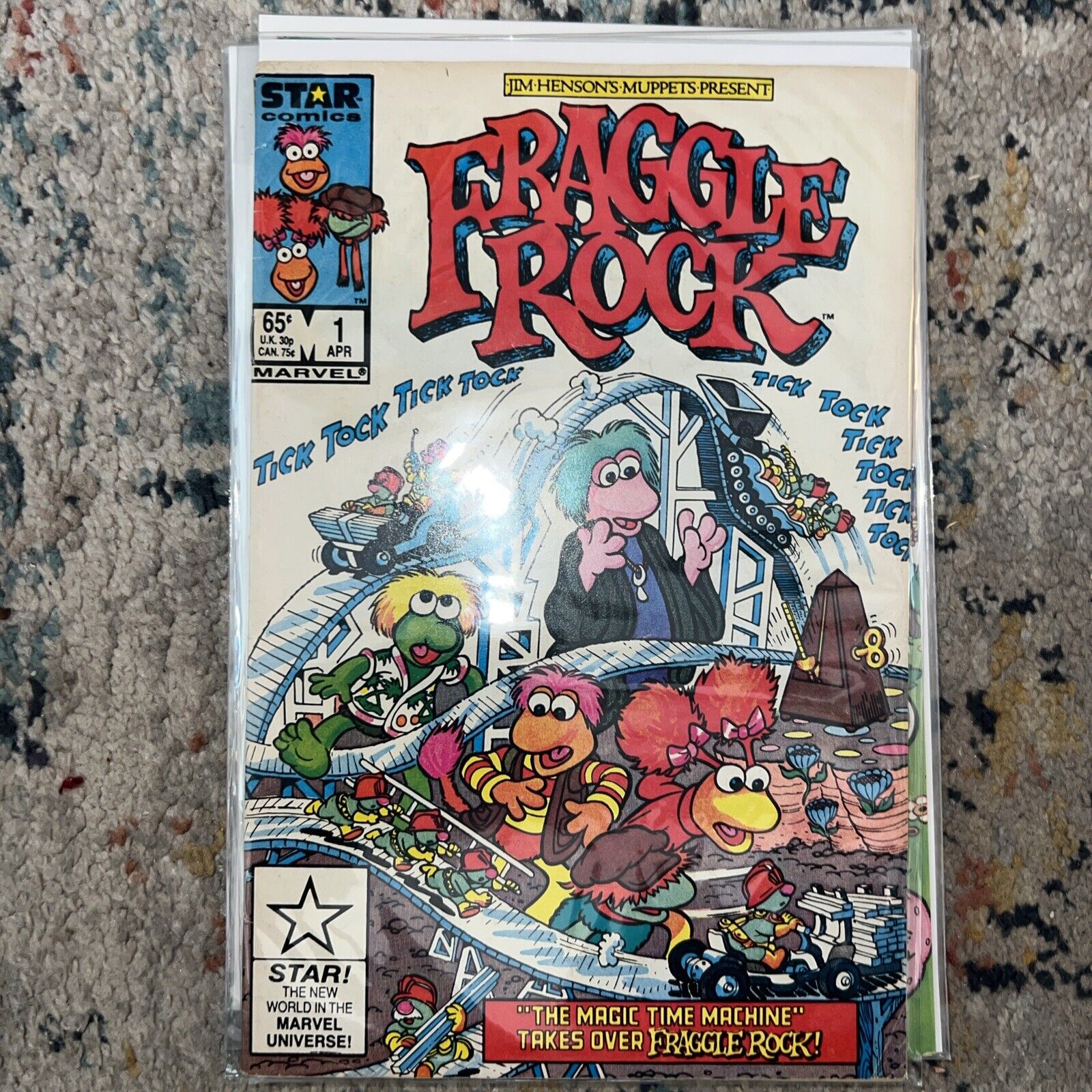 Fraggle Rock #1 Marvel Comics April 1988 Jim Henson’s Muppets