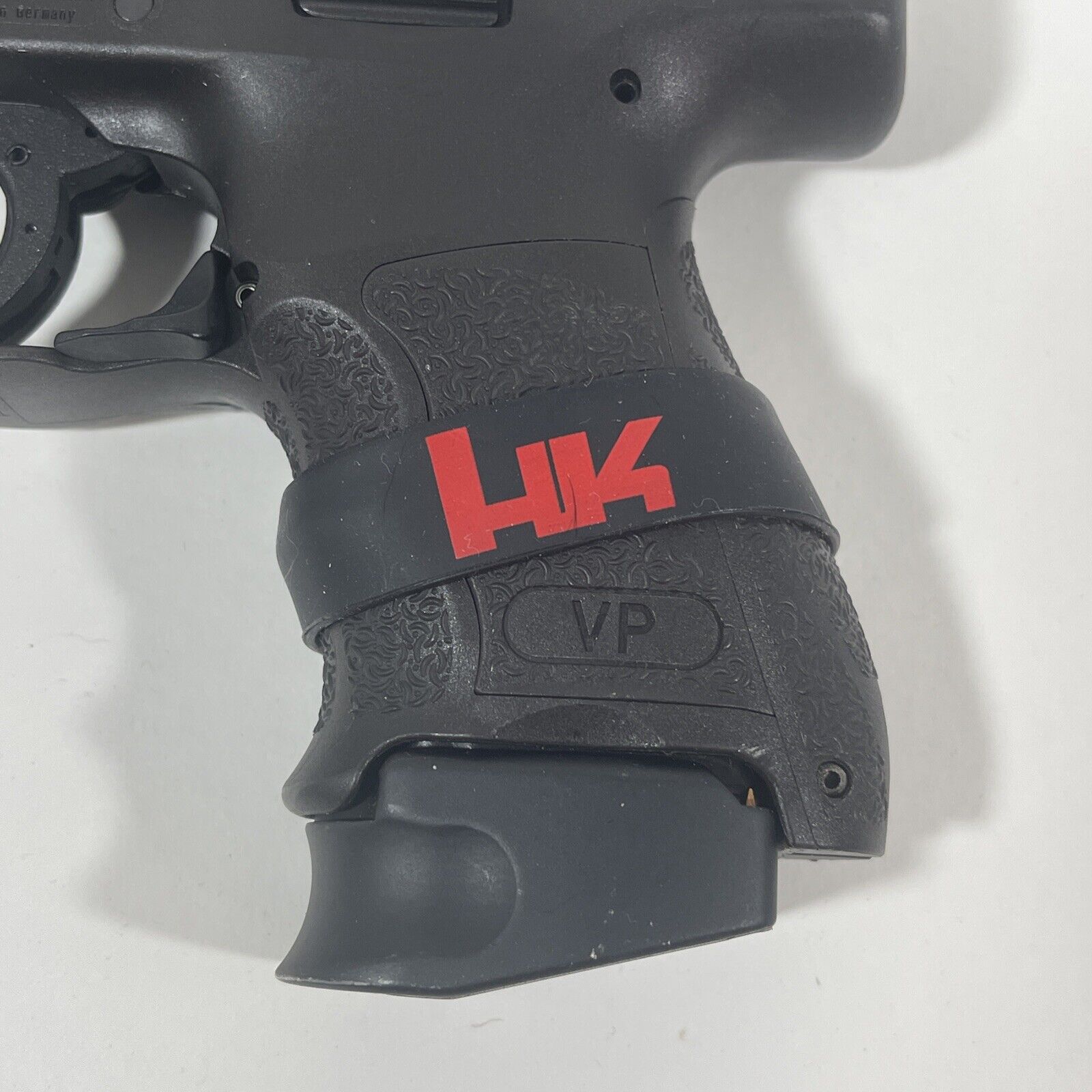 Heckler&Koch HK Logo Rubber Grip Pistol Band VP9 P30 USP HK45 P2000 W/TRACKING