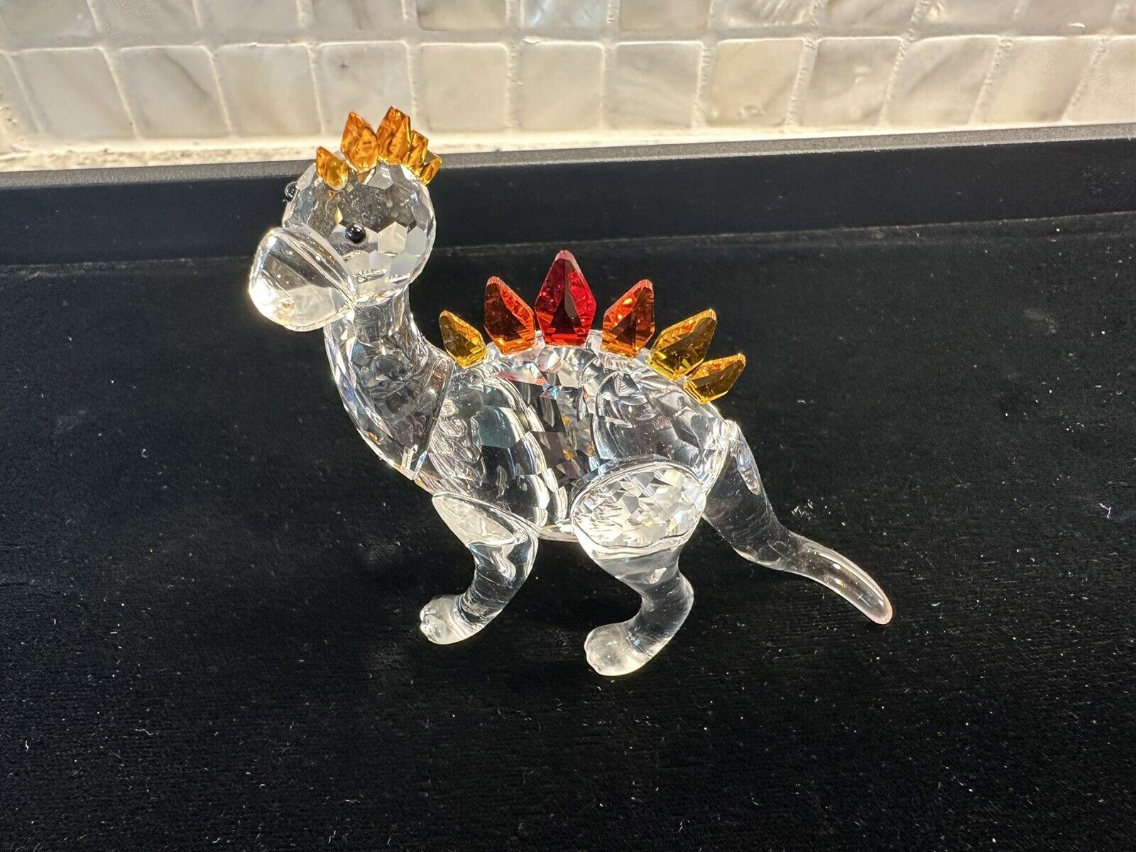 Swarovski Crystal Figurine 'Dino The Dinosaur' #268204  w/Box COA
