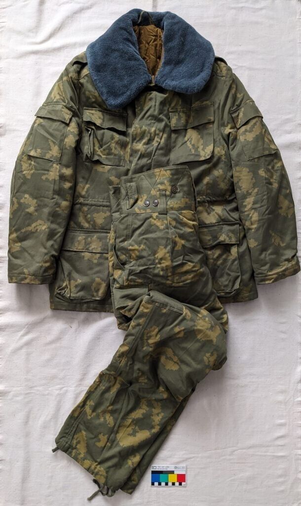 Original Soviet Afghanka PV KGB Uniform border guard suit 46-3 berezka camo 1989