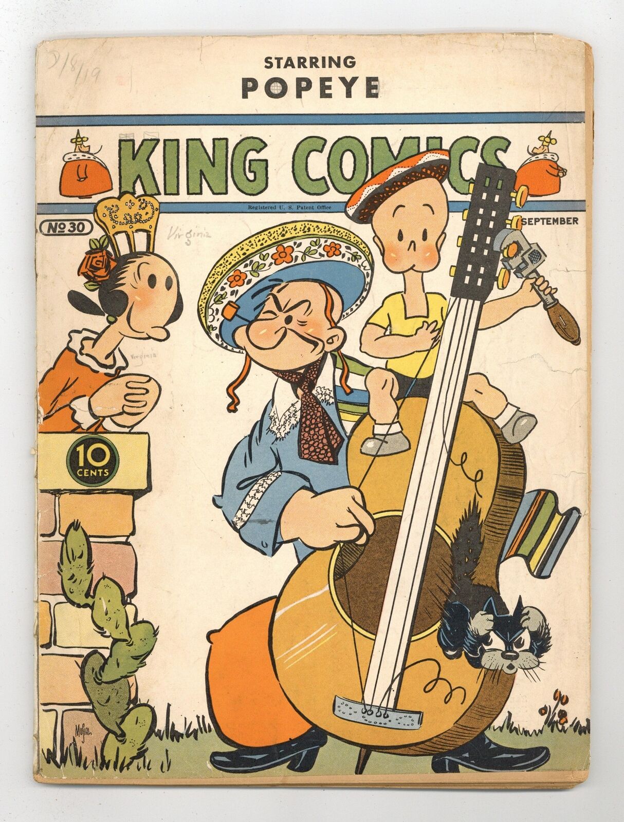 King Comics #30 FR 1.0 1937