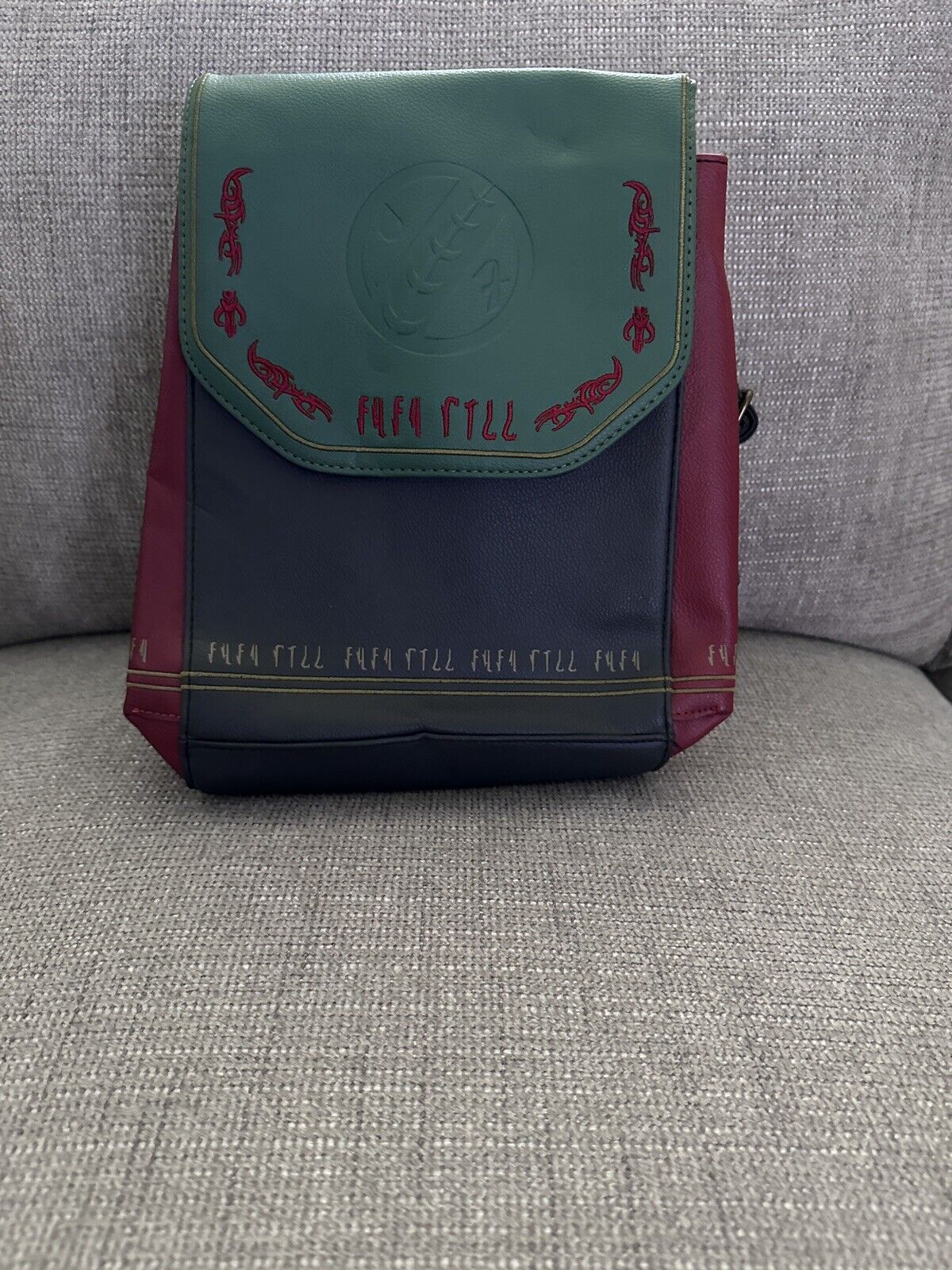 NEW Danielle Nicole Star Wars Boba Fett MINI Backpack Bag Embroidered Limited