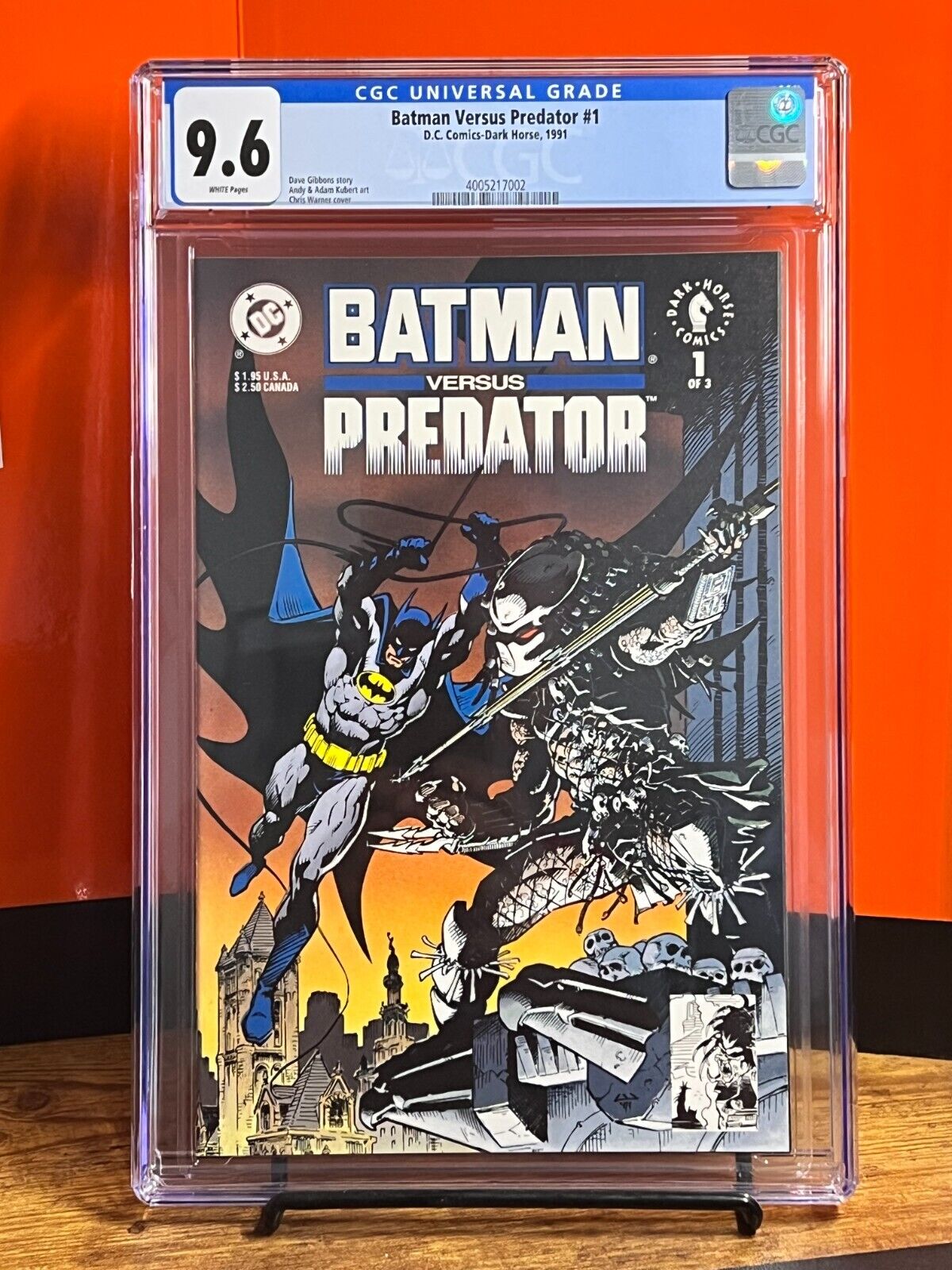 Batman Versus Predator #1 (1991) CGC 9.6