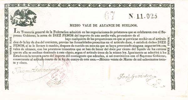 Mexico - Foreign Paper Money - Paper Money - Foreign