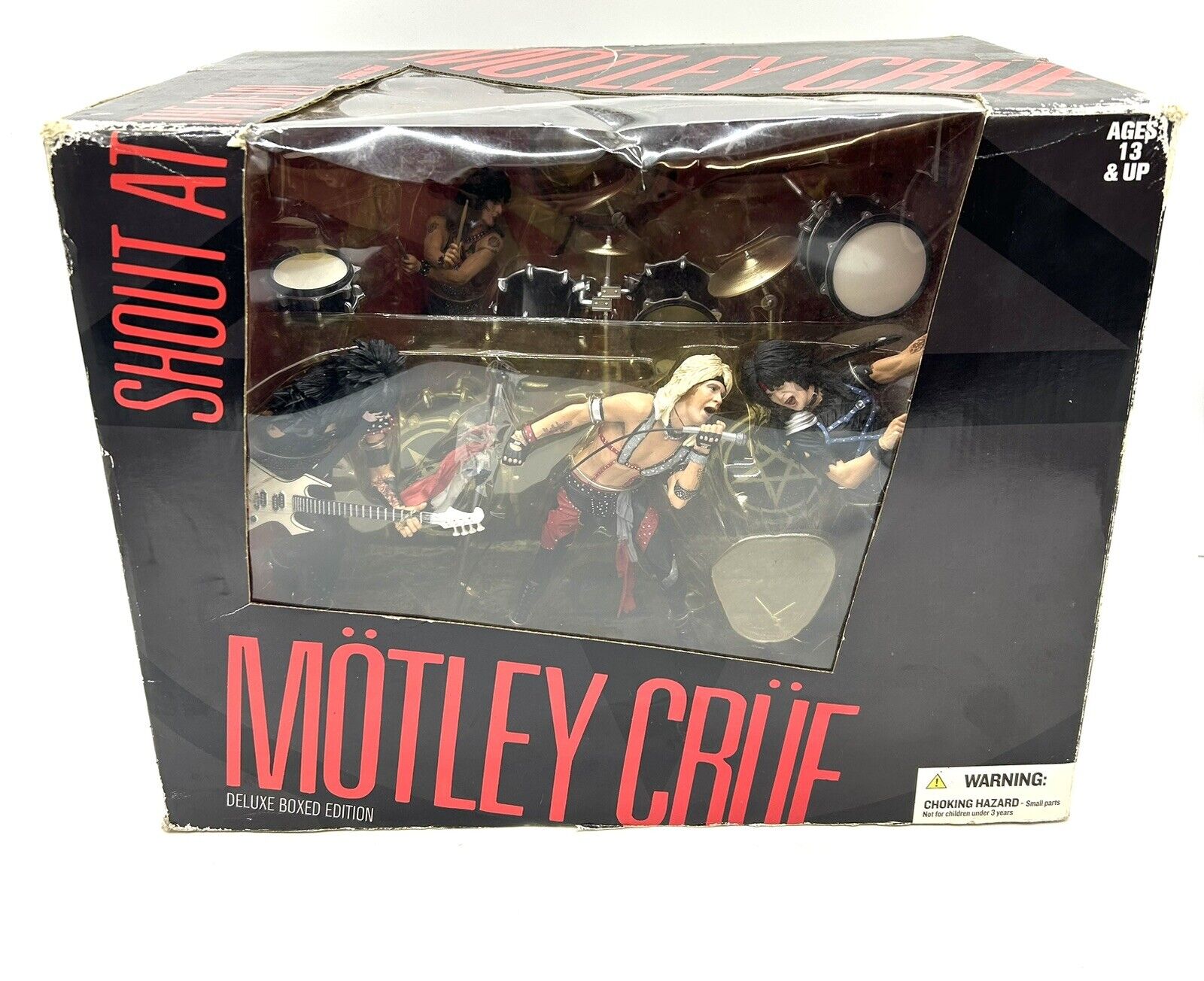 Motley Crue Mcfarlane Figures Deluxe Box Set