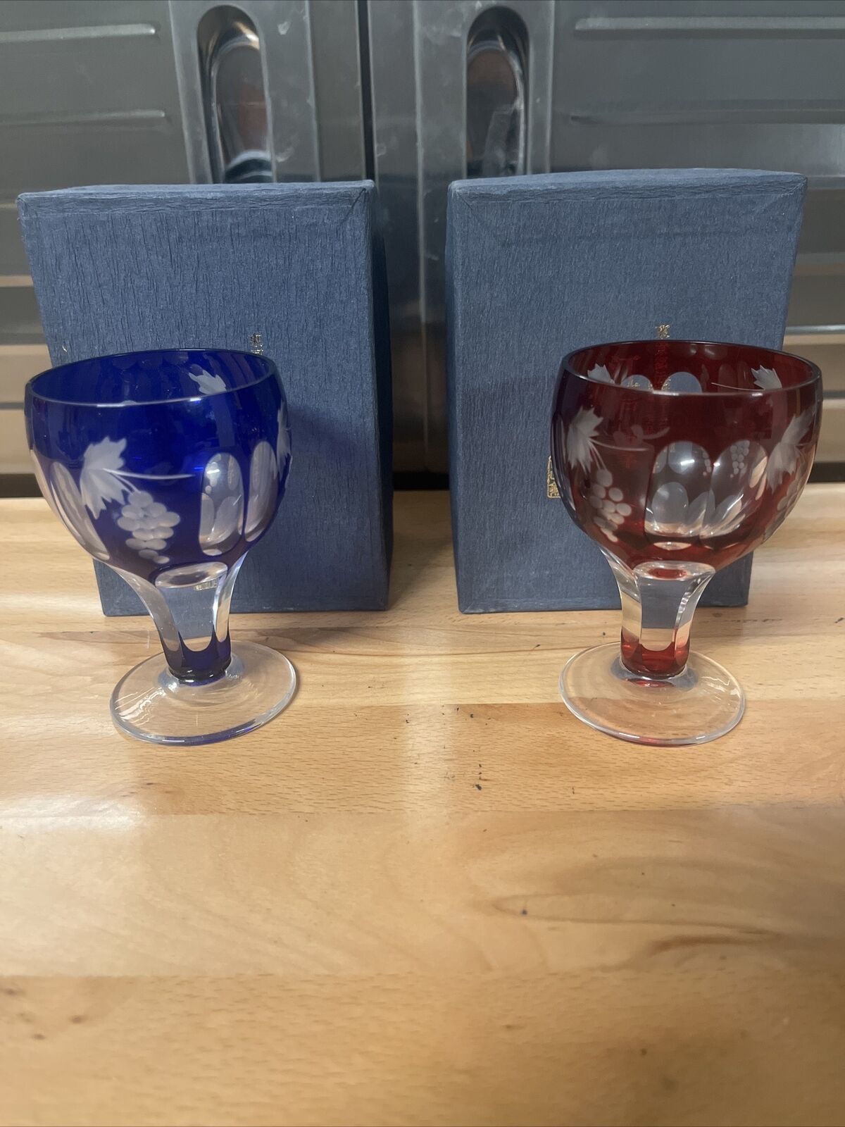 Hirota Glass Edo Kiriko Wine Cup