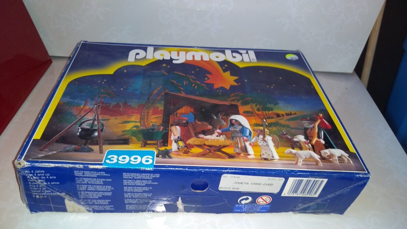 Playmobil 3996 Incomplete In Box Nativity Scene