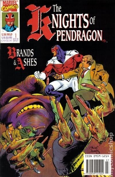 KNIGHTS OF PENDRAGON (1990-1992) - Marvel Comics - 1st & 2nd Series Lot