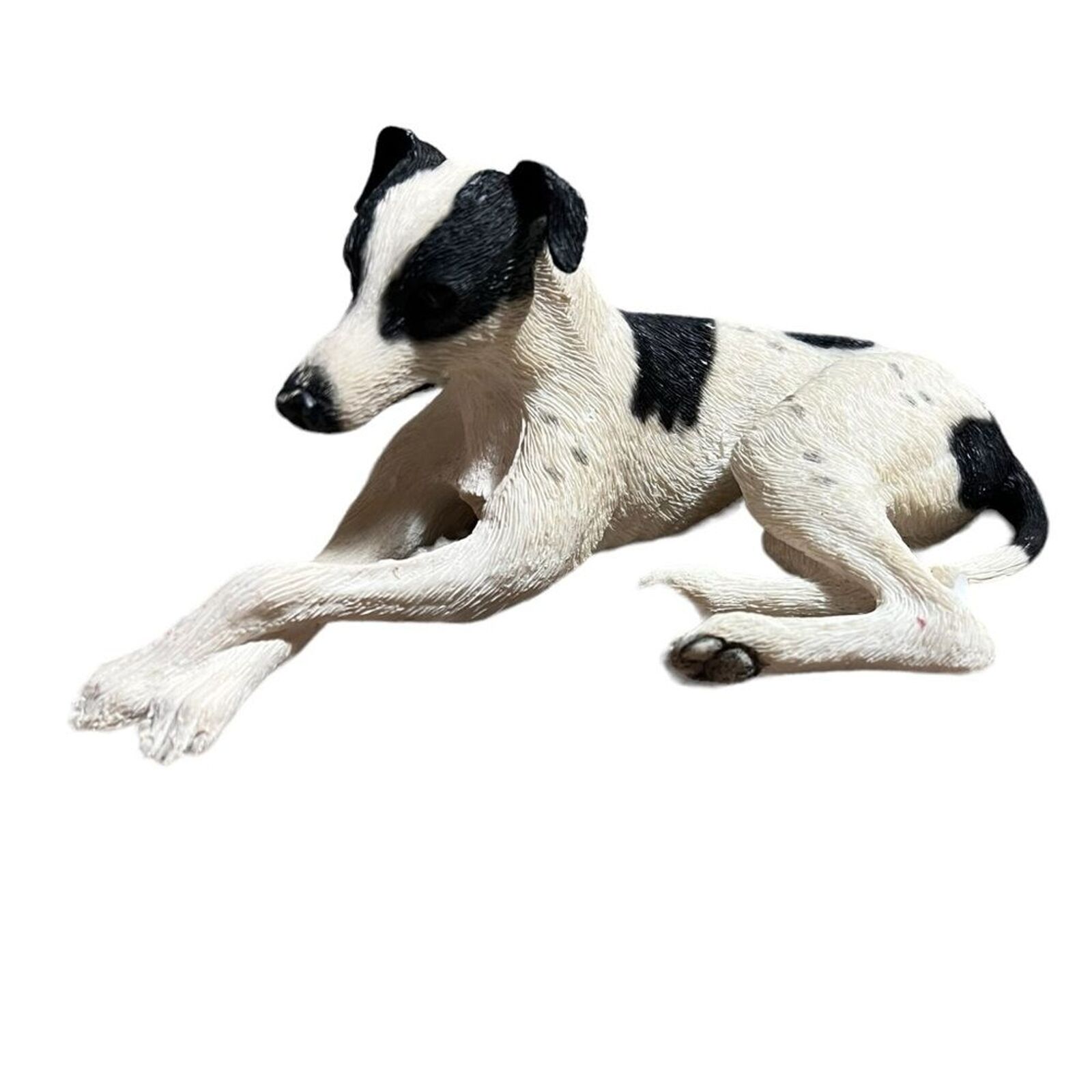2004 Great Dane Figurine Willits Designs 6 Inch Black White Dog Vintage