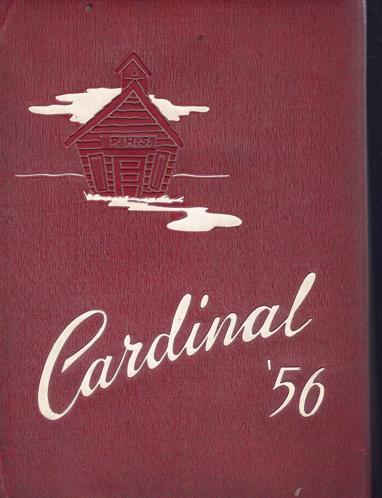 1956 Pomona High School Yearbook, Cardinal, Pomona California