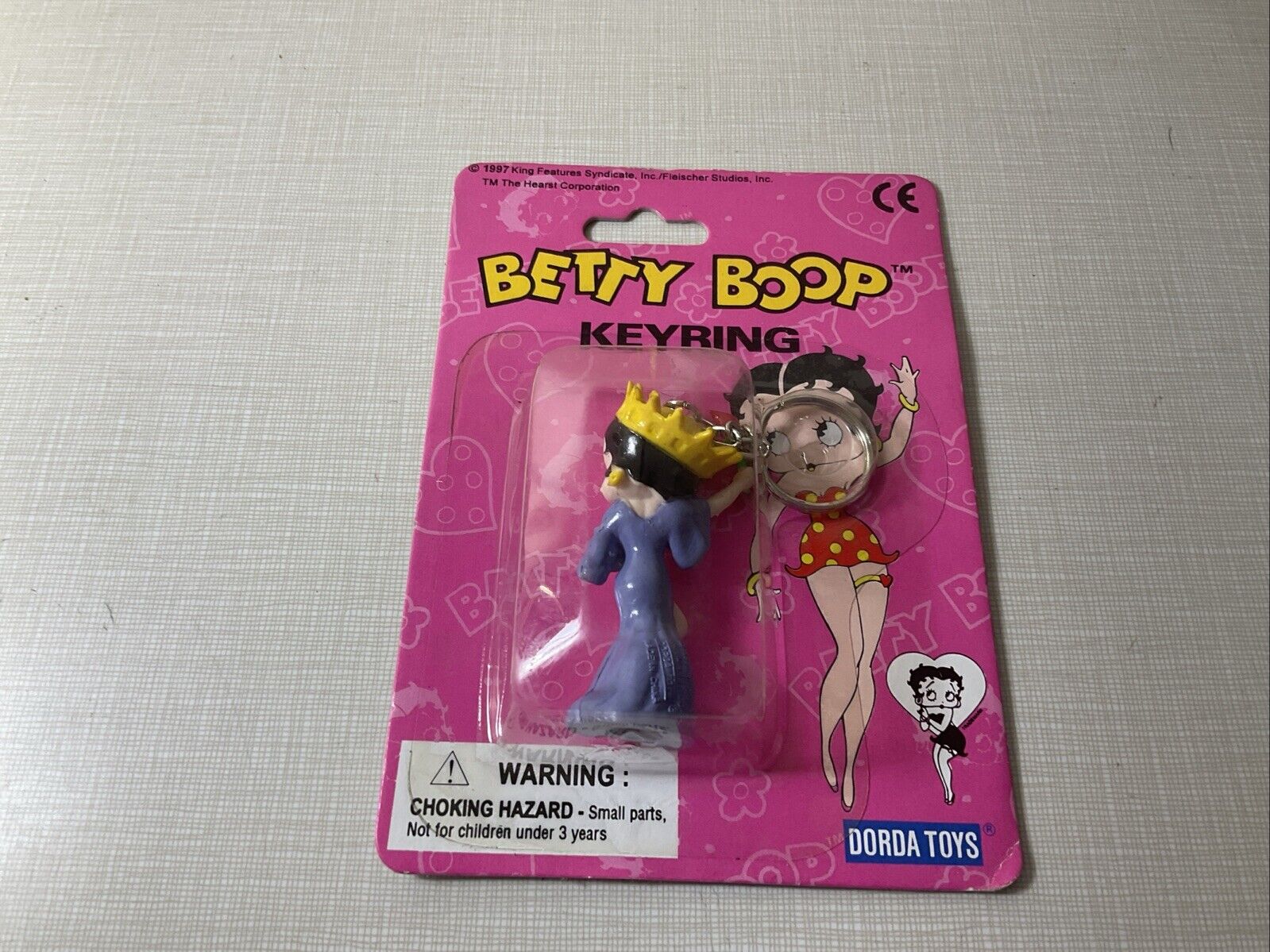 Betty Boop Key Rings Statue of Liberty By Dorda Toys NEW