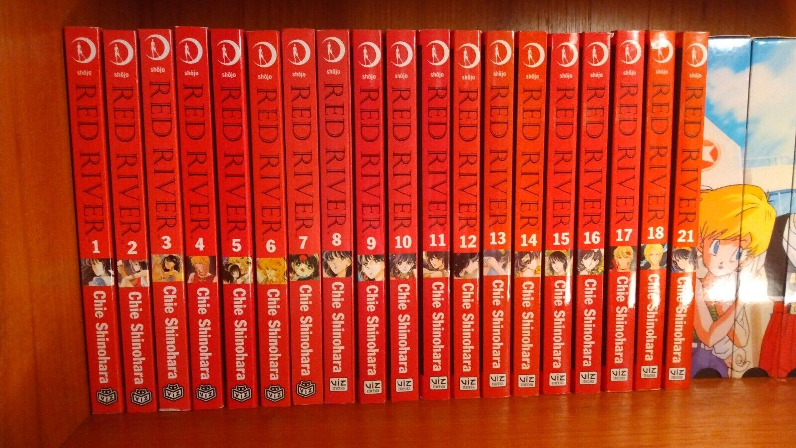 Red River Manga vol 1 - 18 & 21 ENGLISH RARE EXCELLENT CONDITION 