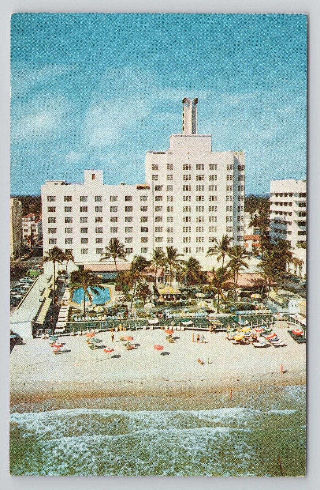 Postcard The Sea Isle Miami Beach Florida