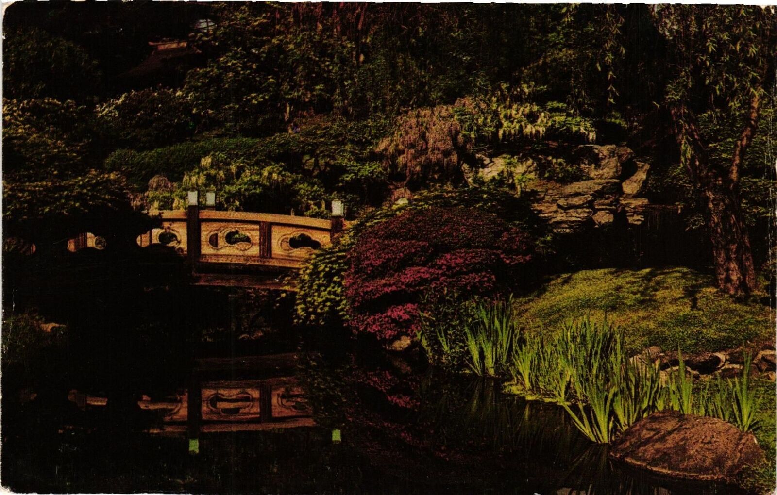 Vintage Postcard- Brooklyn Botanic Garden.