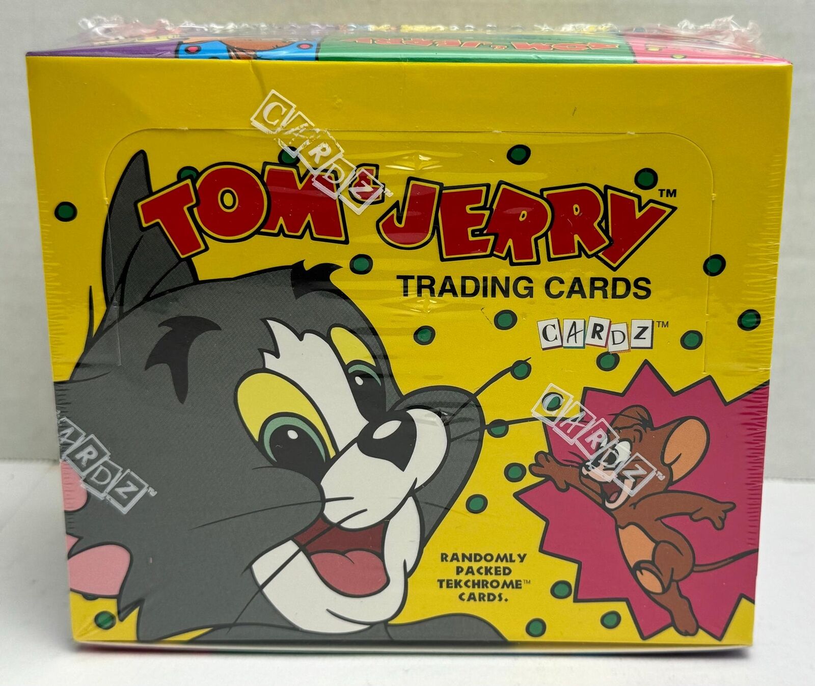 1993 Tom & Jerry Cartoon Trading Card Box 36 Ct Pack Factory Sealed Cardz