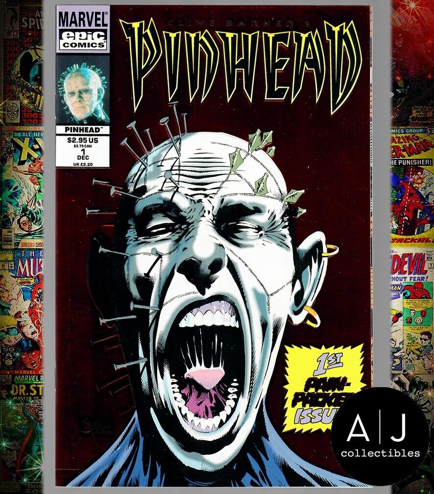 Pinhead #1 NM 9.4 - Hellraiser - Clive Barker - Marvel Epic 1991