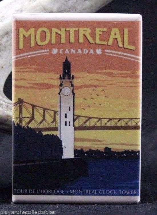 Montreal Quebec Vintage Travel Poster 2