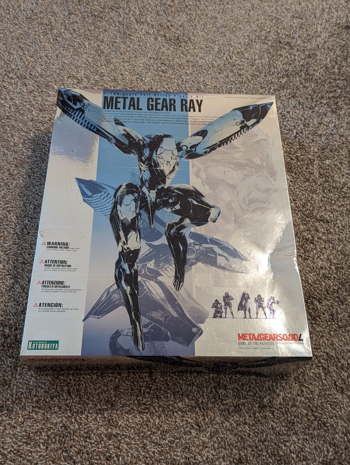 Kotobukiya Metal Gear Ray 1/100 Scale Plastic Model Toy Figure