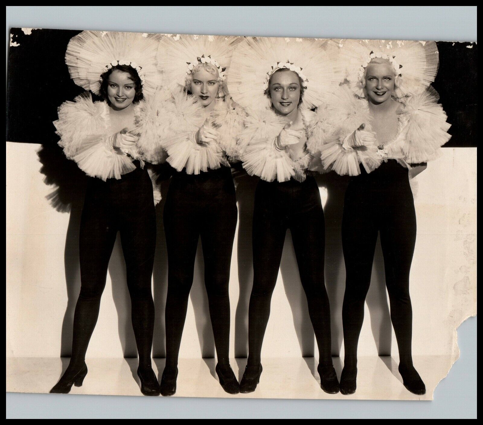 Hollywood Beauty ZIEGFELD GIRLS PRE-CODE ACTRESS 1930s SEXY CHEESECAKE Photo 372
