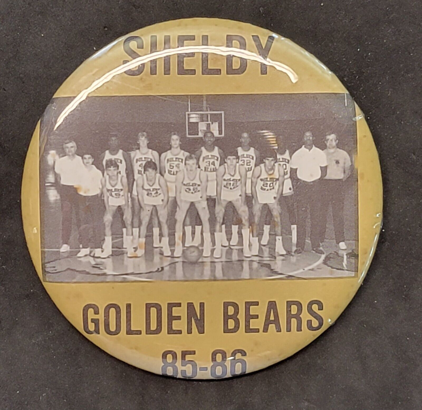 1986 Shelbyville Indiana High School Golden Bears Basketball 