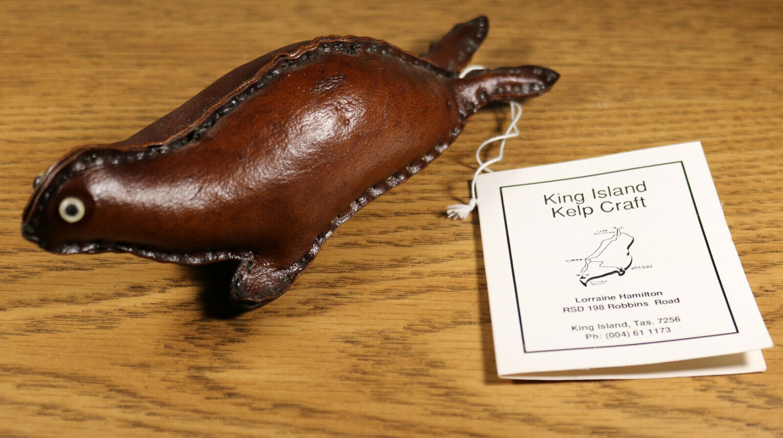 King Island Kelp Craft - SEAL Souvenir Tasmania Seaweed Art Craft